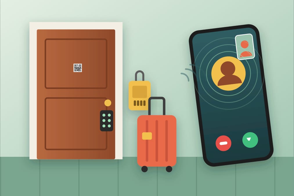 Airbnb self check-in: how to welcome guests when you're not there