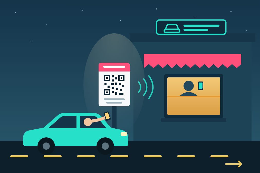 QR Code Drive-Thru: Take Orders From the Car on Your Phone
